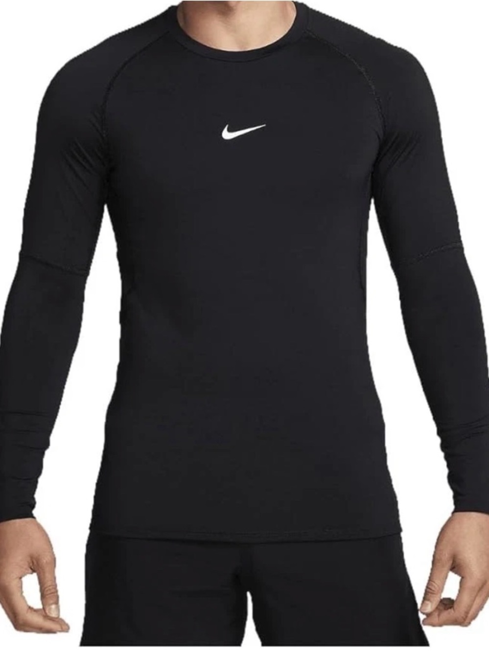 Nike Pro Men's Dri-Fit Slim Fit Long Sleeve Training Shirt XL FB7926 010 New Tag